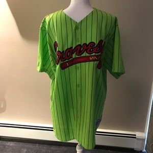 Atlanta Braves St. Patty’s Jersey-Men’s XL